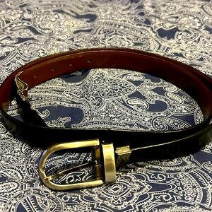 🔥BLACK AND BROWN REVERSIBLE BELT
